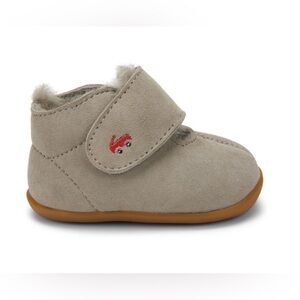 See Kai Run Avery Gray Shearling Shoes - Size: 3!